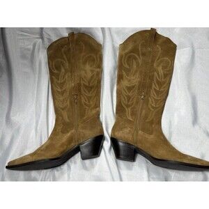 Coconuts by Matisse Agency High Pointed Toe Boots-Tan Size 11M Tan